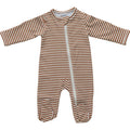 Rust Stripe Zipper
