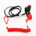 Safety Tether Engine Stop Kill Switch Push Button For Mini Dirt ATV Quad Pocket Bike Motorcycle