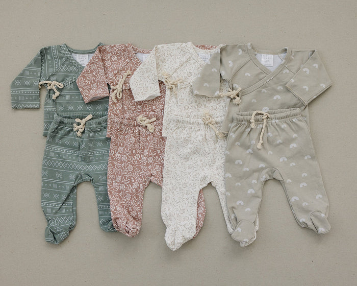 Sage Alpine Cotton Layette Set