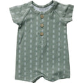 Sage Strokes Summer Romper