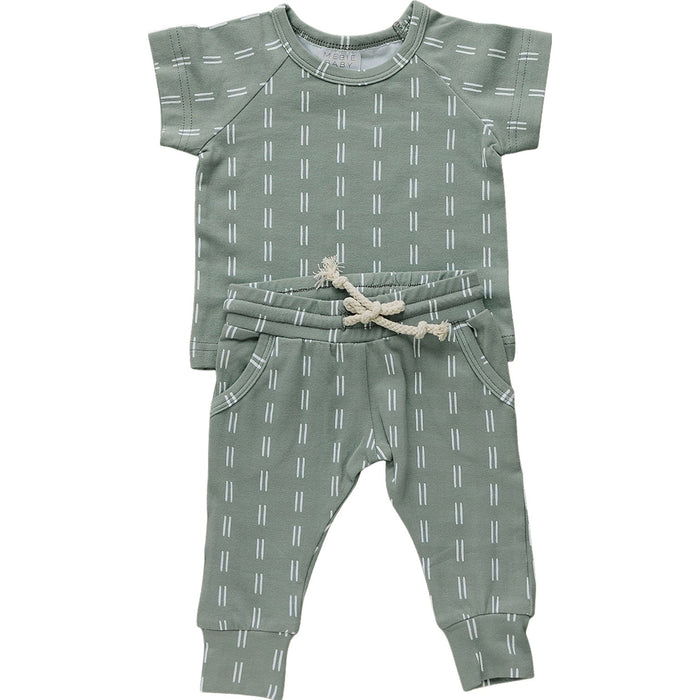 Sage Strokes Two-piece Pocket Set