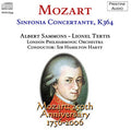 SAMMONS, TERTIS, HARTY Mozart: Sinfonia Concertante (1933) - PASC044 - CD