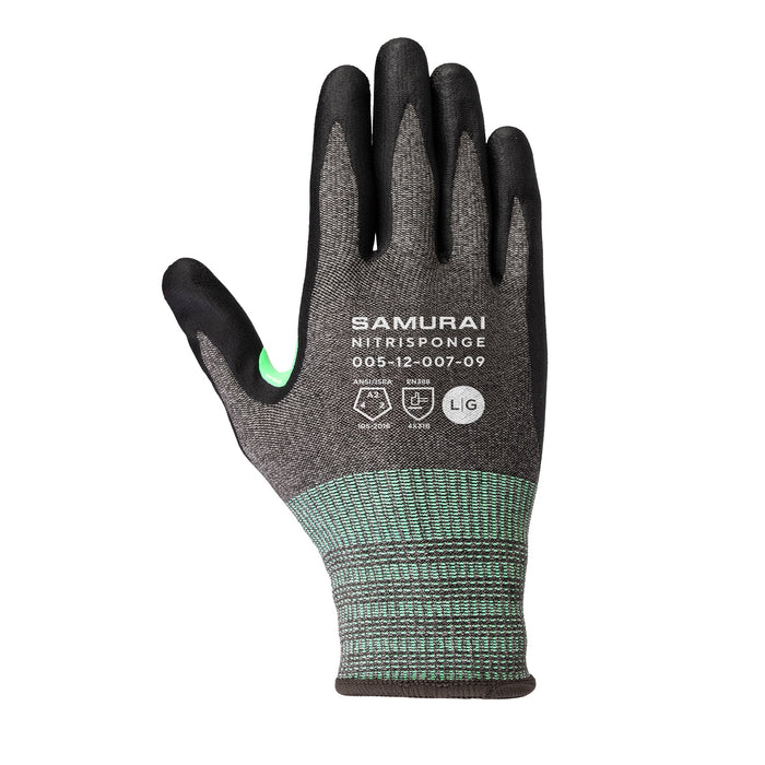 "Samurai Nitrisponge" A2 Cut Resistant Glove