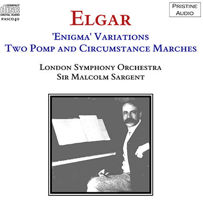 SARGENT Elgar: Enigma Variations, Two Pomp & Circumstance Marches (1953) - PASC040 - CD