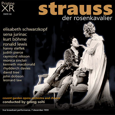 SCHWARZKOPF Strauss - Der Rosenkavalier (Covent Garden, 1959) - PACO142 - CD