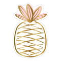 Shaped Pineapple Plates
