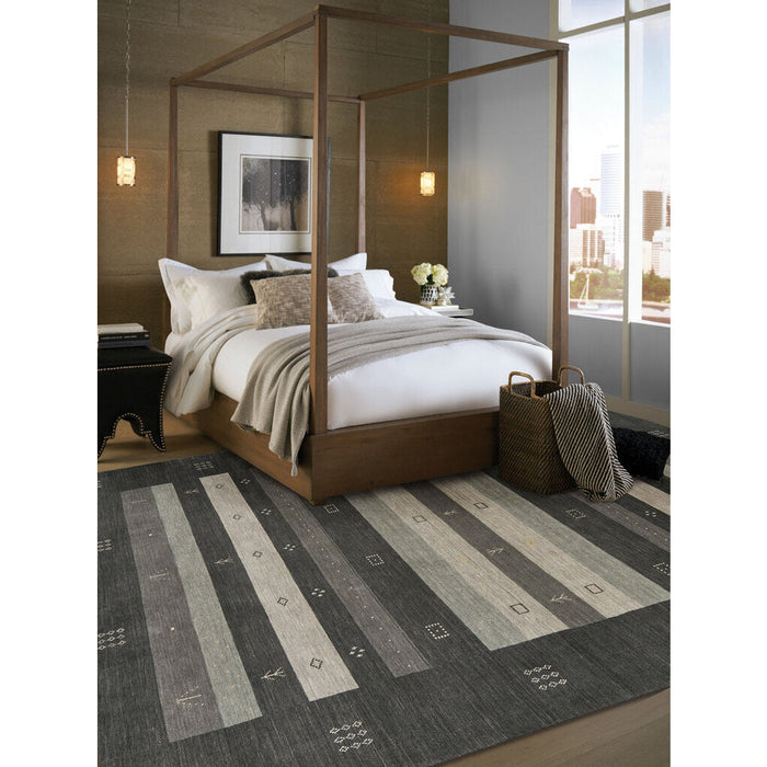 Simply Gabbeh Granite Hand Tufted Rug Rectangle image