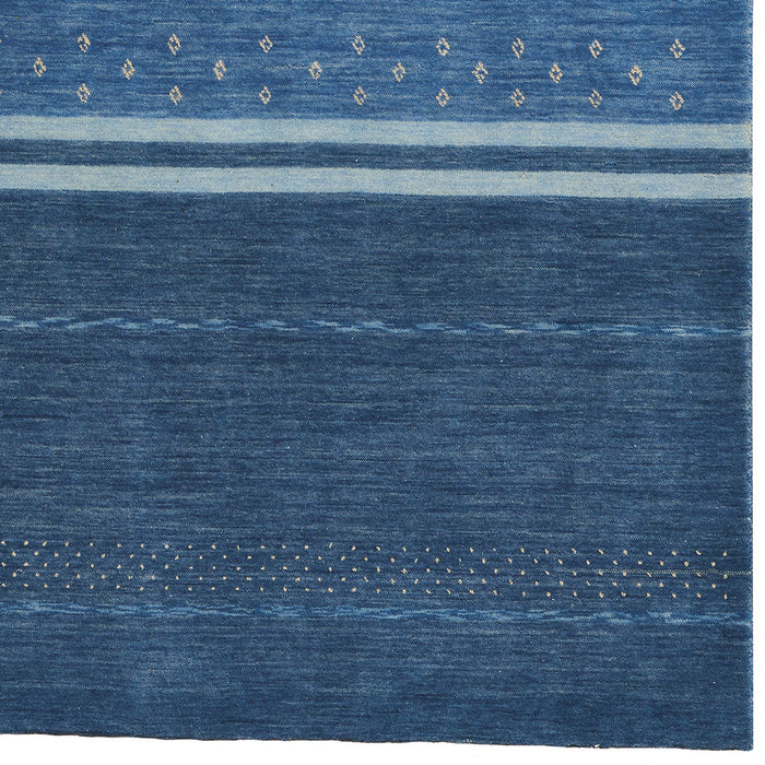 Simply Gabbeh Taos Blue Hand Tufted Rug Rectangle image