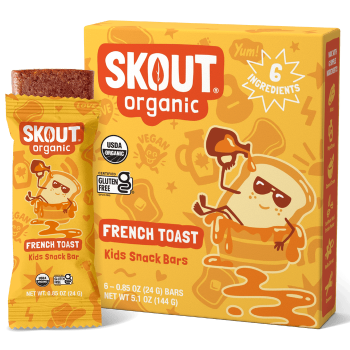 Skout Organic | French Toast Kids Snack Bar - Skout Organic - Living with Ivey