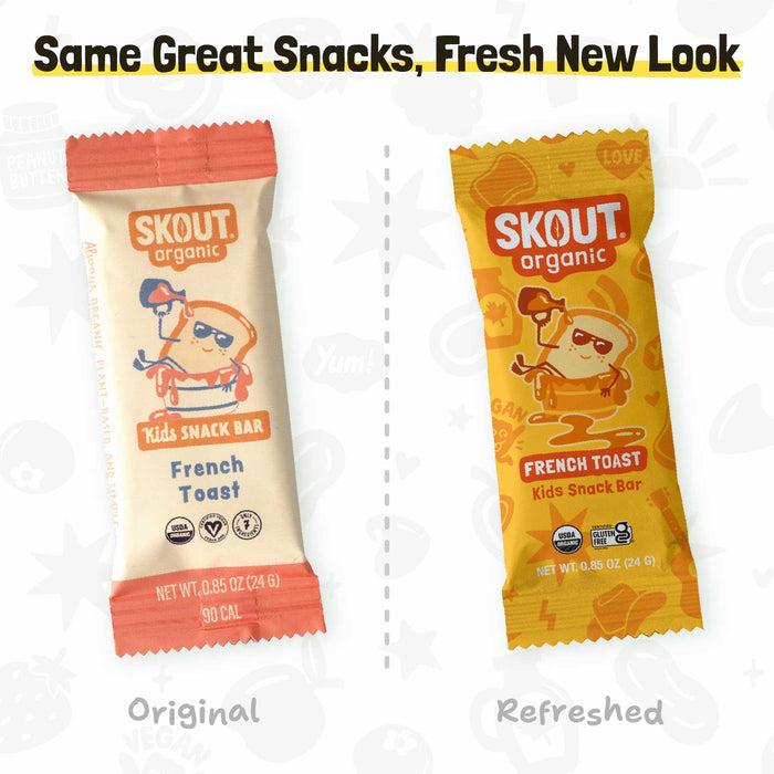 Skout Organic | French Toast Kids Snack Bar - Skout Organic - Living with Ivey