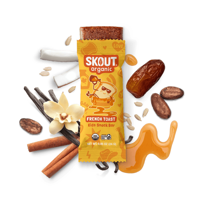 Skout Organic | French Toast Kids Snack Bar - Skout Organic - Living with Ivey