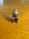 Solid Lead Santa Claus Statue