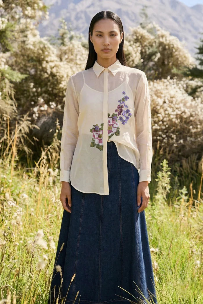 SONNET SHEER SHIRT Bloome