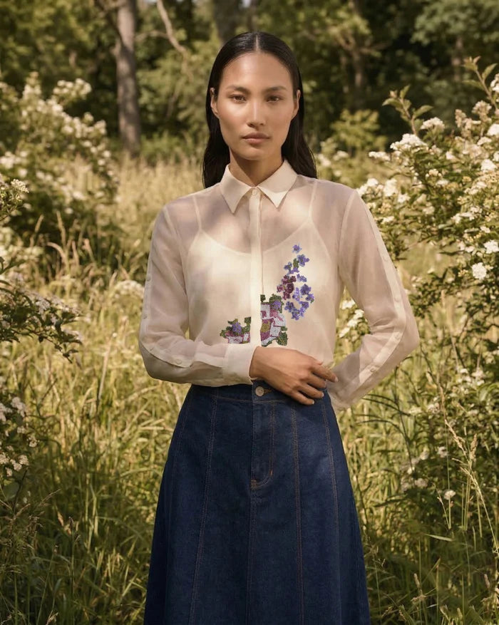 SONNET SHEER SHIRT Bloome