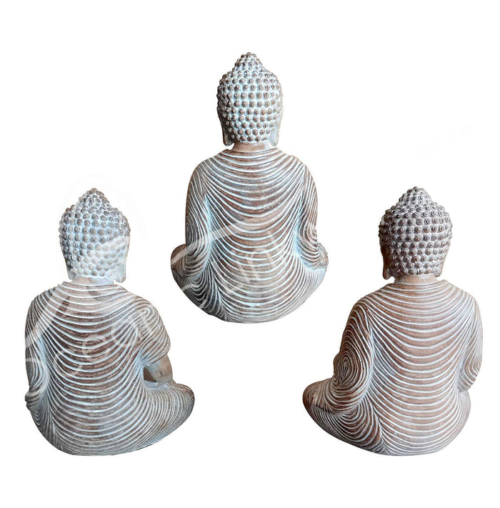 STATUE - BUDDHA, NATURAL TOUCHING THE EARTH
