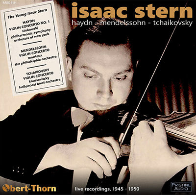 STERN Haydn, Mendelssohn, Tchaikovsky Violin Concertos (1945-50) - PASC519 - CD