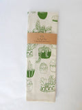 Succulents Kitchen Towel, Tea Towel