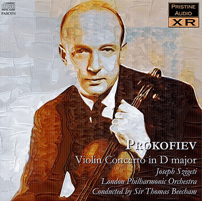 SZIGETI Prokofiev Violin Concerto No. 1 (1935) - PASC074 - CD