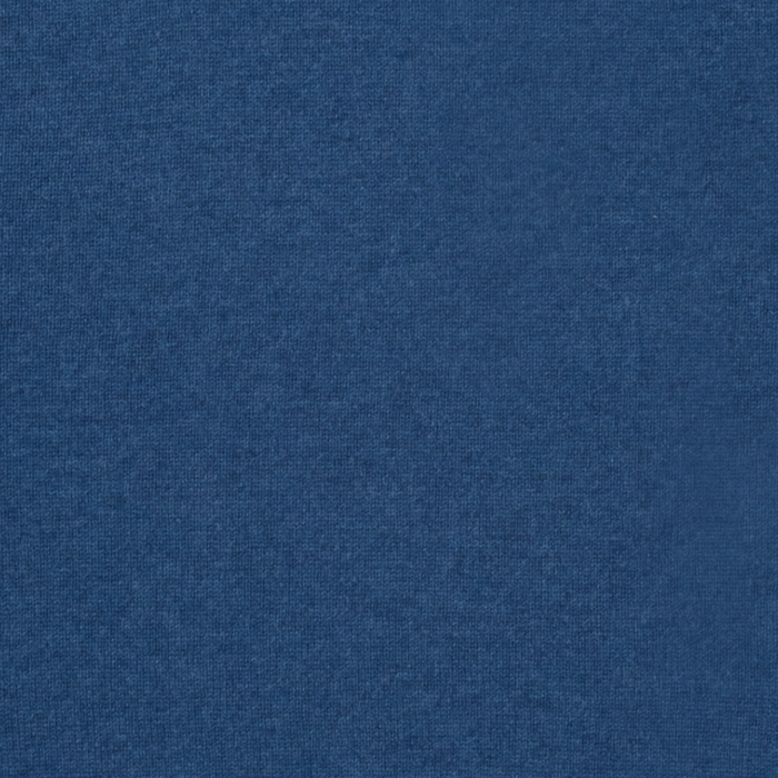 The Garrison Crewneck Sweater in Merino Cashmere - Dark Cobalt