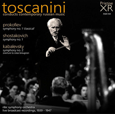 TOSCANINI conducts Contemporary Russian Music (1939-47) - PASC548 - CD
