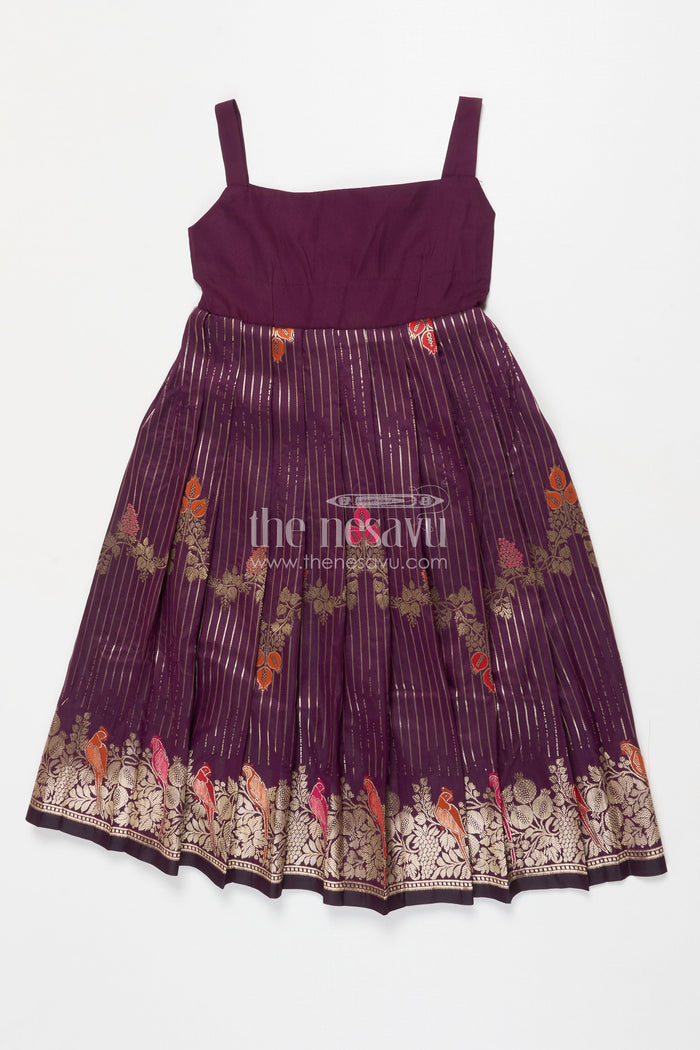The Nesavu Pattu Pavadai Traditional Baby Girl Pattu Pavadai for Weddings and Naming Ceremony Nesavu Nesavu traditional baby girl pattu pavadai for naming ceremony and festive occasions