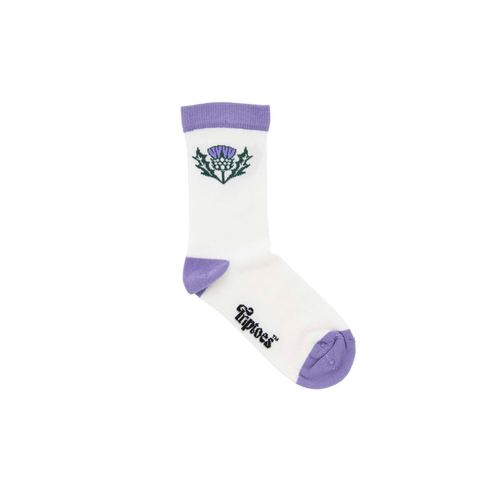 Triptoes Thistle Bamboo Ankle Socks