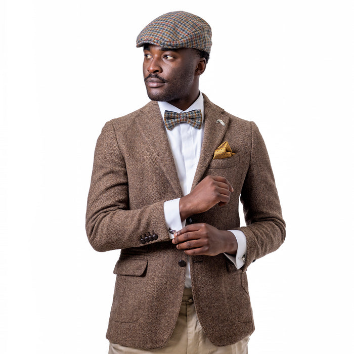 Heritage Traditions Tweed Box Check Bow Tie