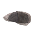 Heritage Traditions Tweed Patchwork Newsboy Cap - Premium Wool Mix Hat