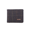 Heritage Traditions Tweed Wallet with Leather Effect Detail