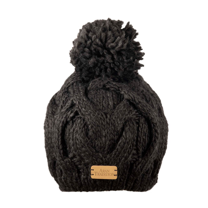 Twist Cable Pom Pom Hat Shop the Aran Traditions Twist Cable Pom Pom Hat