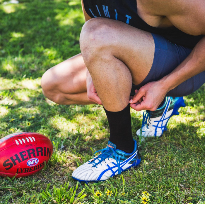men's anti-chafing socks for football