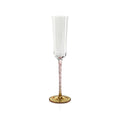 Vicenza Glassware - Amber and Pink - Drinkware Sets by Carlyle Avenue