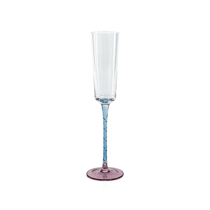 Vicenza Glassware - Pink and Blue - Drinkware Sets by Carlyle Avenue