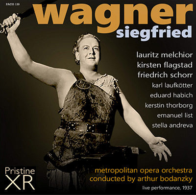 WAGNER Siegfried - Melchior, Flagstad, Schorr, Met Opera, Bodanzky (1937) - PACO139 - CD