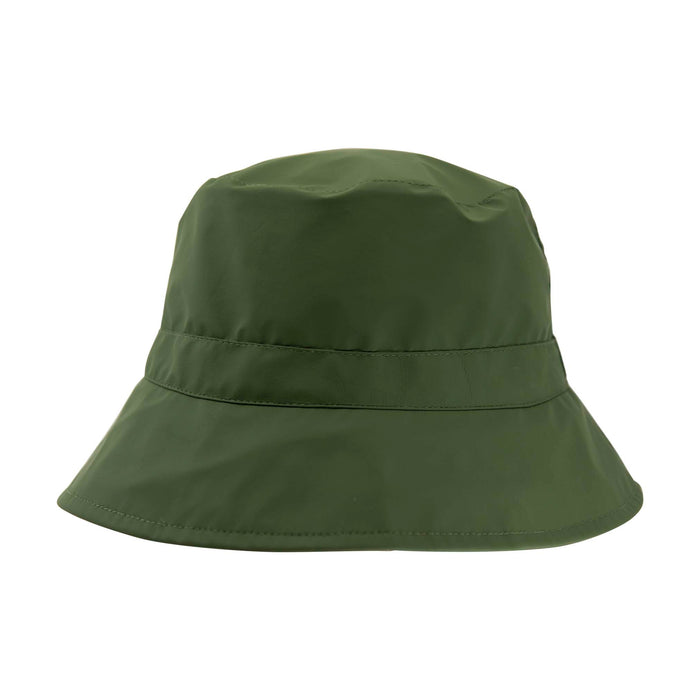 Women's PU Coated Bucket Hat